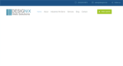 Desktop Screenshot of designixwebsolutions.com